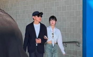 公开认爱后越来越甜 林俊杰携小21岁女友看世界杯