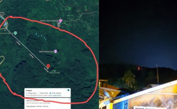 现场不停传出爆裂声 大马世界文化遗产遭雷击