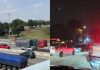 货车翻覆封死大道 大批轿车困车龙近4小时