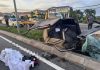 ALZA与威华猛烈相撞 21岁青年惨死现场