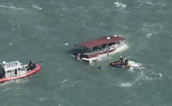 恶魔岛附近发生船难 三层浮桥船沉没酿1死2失踪