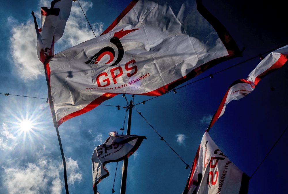 gabungan_parti_sarawak_gps_flag