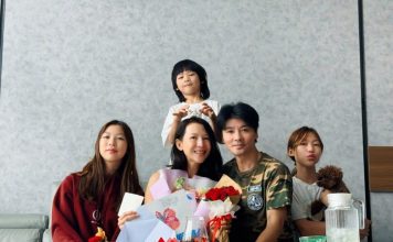 蔡少芬52岁状态太逆天 13岁爱女意外抢尽风头