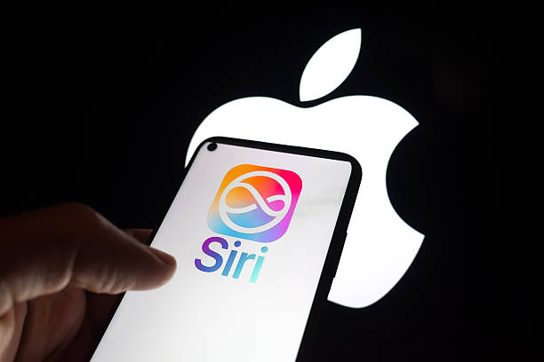 the-siri-logo-appears-on-a-smart