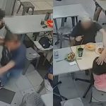 摸女童头惹怒父亲 华裔老翁遭推倒撞桌板