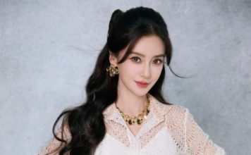 Angelababy宠粉不停挥手 离场也不忘收粉丝信