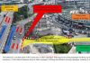 古晋机场路口封闭施工 通往机场路一巷明早重开