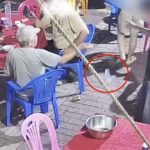 顾客故意把餐费扔地要他捡 店员无声反击让人叫好