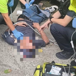 男子疑不满狗只朝他狂吠 竟拔刀追女狗主后再袭警