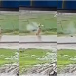 女子头顶锅子遭雷劈 全身冒烟倒地亡