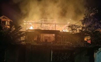 凌晨火灾吞噬住宅 父子受困双双罹难