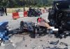 摩哆撞休旅车引发连环撞 新加坡骑士当场身亡
