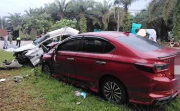 Vios打滑越反道 迎面撞上City酿3死