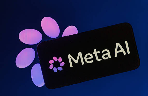 the-meta-ai-logo-on-a-smartphone