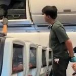 为孩子吵闹爆发冲突 男子机上挥拳落地即遭逮捕