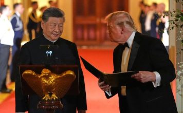 中美两国曾是同盟国 特朗普:双方还并肩作战
