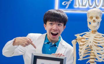 34秒说完人体206块骨骼 大马医生网红创全国纪录