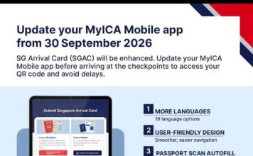常往返新加坡的注意 9月30日前检查MyICA版本