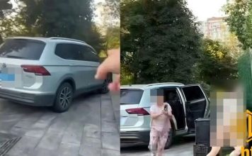 人妻不伦公公大搞车震 婆婆活抓奸她半裸狼狈逃