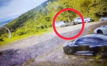 2900万超跑停车自行下滑 车主眼睁睁看它坠百米深谷