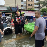 拾荒妇涉水捡回收疑触电 倒卧积水中抽搐身亡