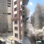 十多层大楼瞬间倒下 高楼倒塌至少7人失联