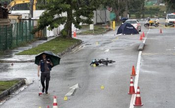 62岁妇女骑脚踏车过路 遭拖车撞上拖行70公尺亡