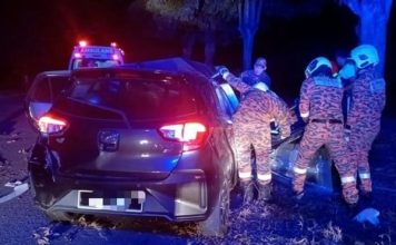 迈薇失控直撞路边大树 21岁女司机当场亡