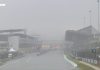 F1正赛开跑前突降暴雨 赛道积水发车时间推迟