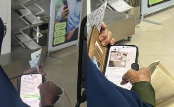 老妇提款还在回WhatsApp 女子惊觉不对急忙上前阻止